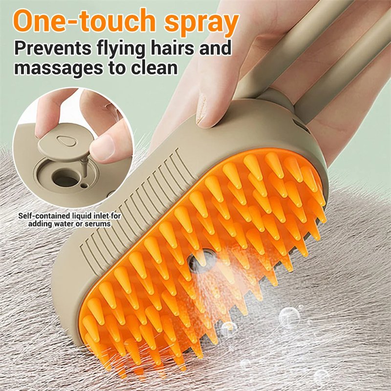 Steam Spray Grooming Brush - Image 3