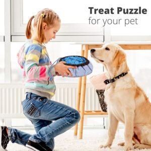 Adjustable Snuffle Mat For Dogs Large Breed Puzzle Toys Small Dog Enrichment Toys For Large Dogs Slow Eating Stress Relief Dog Toy For Feeding Dog Mental Stimulation Toys
